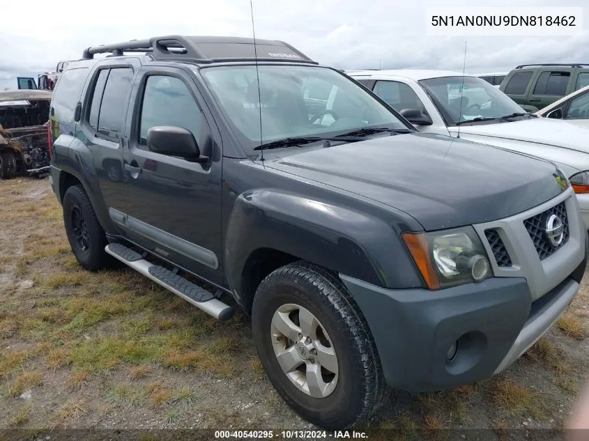 2013 Nissan Xterra S VIN: 5N1AN0NU9DN818462 Lot: 40540295