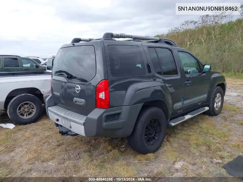 2013 Nissan Xterra S VIN: 5N1AN0NU9DN818462 Lot: 40540295