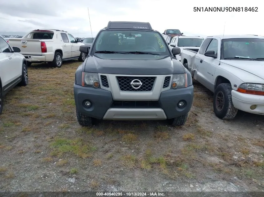 2013 Nissan Xterra S VIN: 5N1AN0NU9DN818462 Lot: 40540295