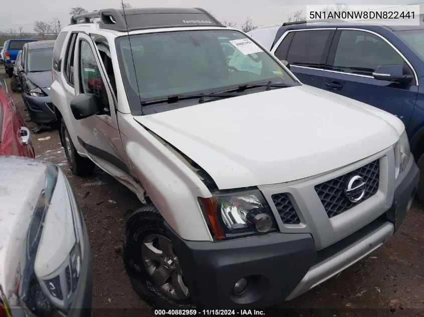 2013 Nissan Xterra S VIN: 5N1AN0NW8DN822441 Lot: 40882959