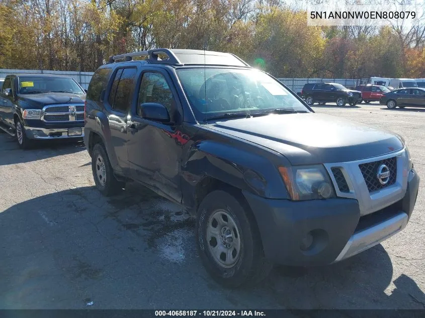 2014 Nissan Xterra Pro-4X/S/X VIN: 5N1AN0NW0EN808079 Lot: 40658187