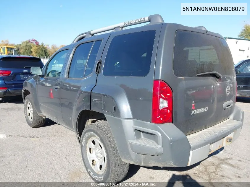 2014 Nissan Xterra Pro-4X/S/X VIN: 5N1AN0NW0EN808079 Lot: 40658187