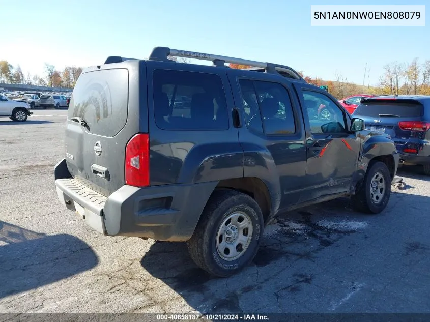 2014 Nissan Xterra Pro-4X/S/X VIN: 5N1AN0NW0EN808079 Lot: 40658187