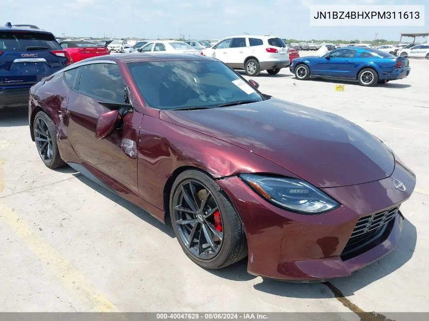 2023 Nissan Z Performance Manual VIN: JN1BZ4BHXPM311613 Lot: 40047629