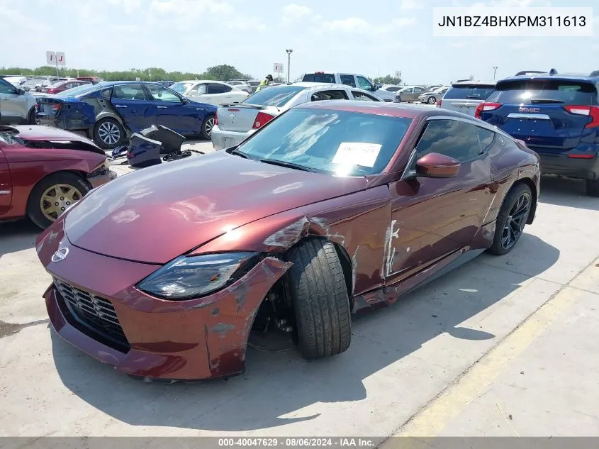 2023 Nissan Z Performance Manual VIN: JN1BZ4BHXPM311613 Lot: 40047629