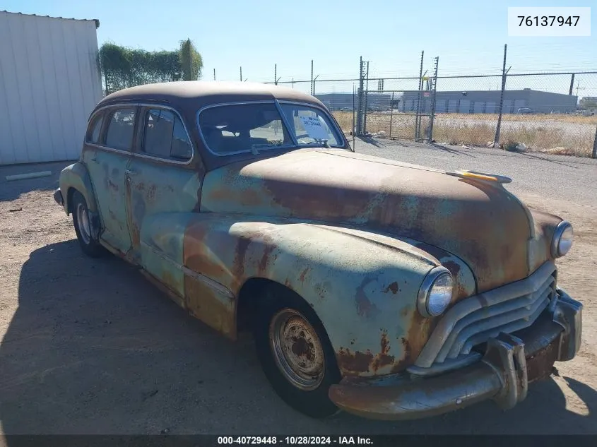 1947 Oldsmobile 88 Delta VIN: 76137947 Lot: 40729448