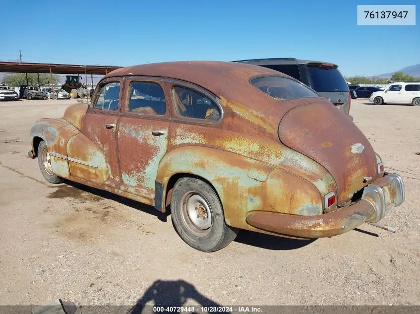 1947 Oldsmobile 88 Delta VIN: 76137947 Lot: 40729448