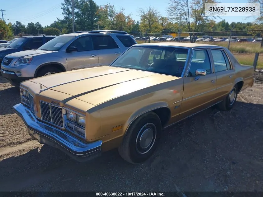 1977 Oldsmobile Delta 88 VIN: 3N69L7X228938 Lot: 40638022