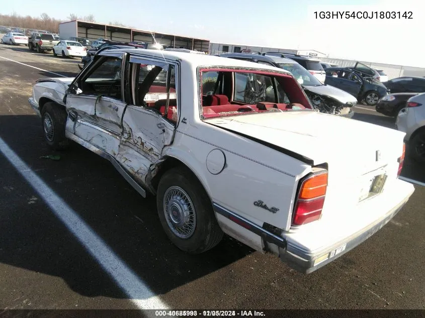 1988 Oldsmobile Delta 88 Royale Brougham VIN: 1G3HY54C0J1803142 Lot: 40685993