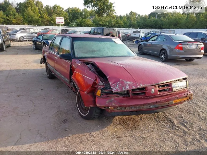 1991 Oldsmobile 88 Royale Brougham VIN: 1G3HY54C0M1804215 Lot: 40302748