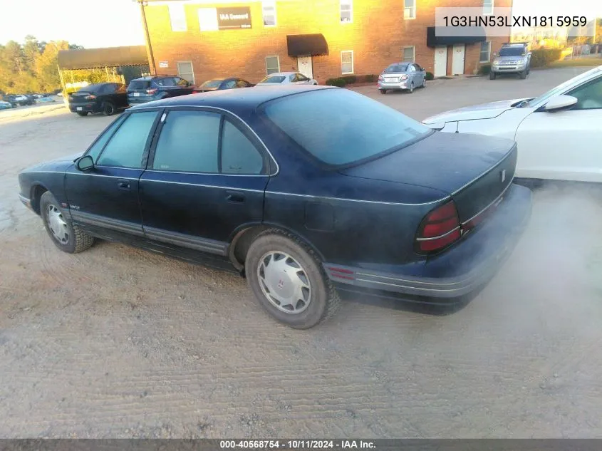 1992 Oldsmobile 88 Royale VIN: 1G3HN53LXN1815959 Lot: 40568754