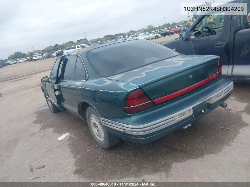 1995 Oldsmobile 88 Royale VIN: 1G3HN52K4SH304209 Lot: 40640810