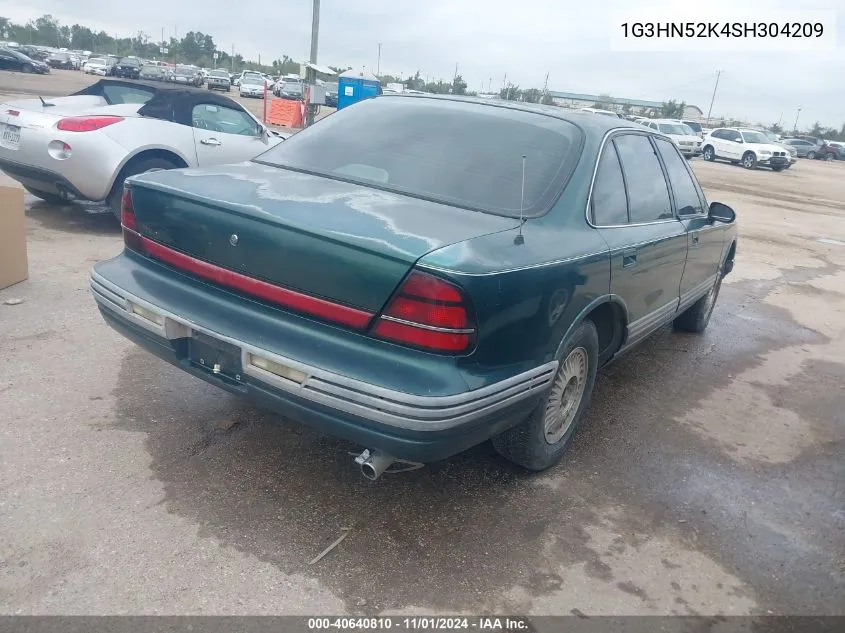 1995 Oldsmobile 88 Royale VIN: 1G3HN52K4SH304209 Lot: 40640810