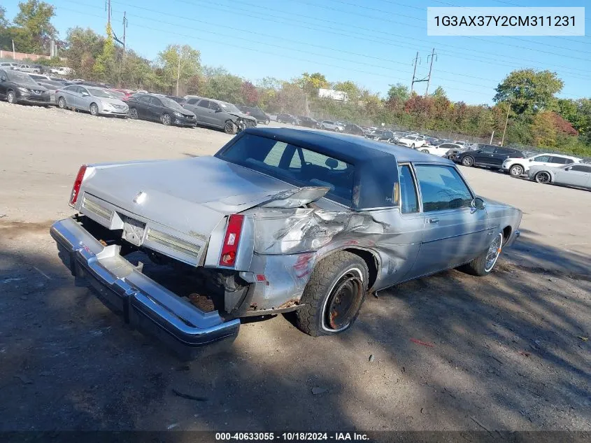 1G3AX37Y2CM311231 1982 Oldsmobile 98 Regency