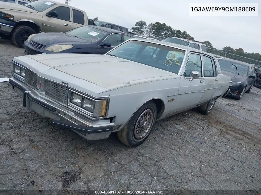 1982 Oldsmobile 98 Regency Brougham VIN: 1G3AW69Y9CM188609 Lot: 40681787