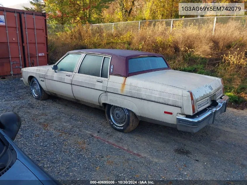 1984 Oldsmobile 98 Regency VIN: 1G3AG69Y5EM742079 Lot: 40695008