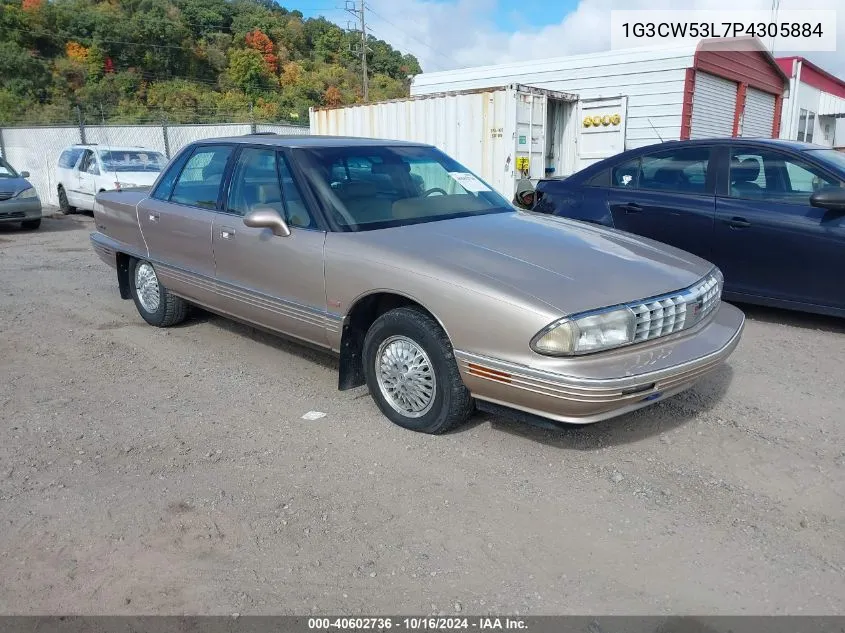 1993 Oldsmobile 98 Regency Elite VIN: 1G3CW53L7P4305884 Lot: 40602736