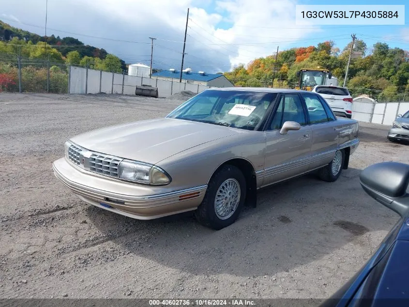 1993 Oldsmobile 98 Regency Elite VIN: 1G3CW53L7P4305884 Lot: 40602736