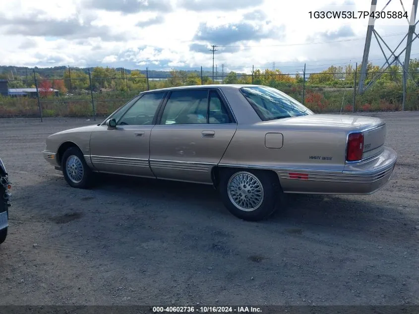 1993 Oldsmobile 98 Regency Elite VIN: 1G3CW53L7P4305884 Lot: 40602736