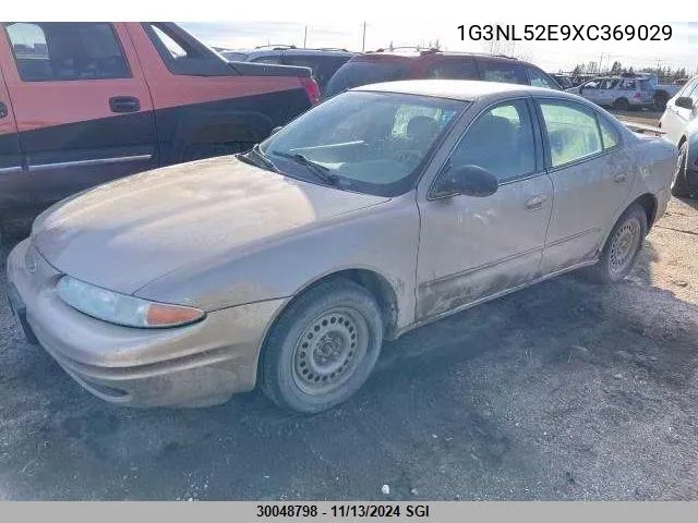 1999 Oldsmobile Alero Gl VIN: 1G3NL52E9XC369029 Lot: 30048798