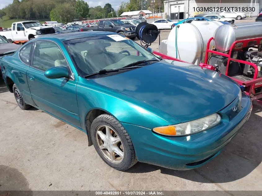 1999 Oldsmobile Alero VIN: 1G3MS12E4XT318330 Lot: 40492851