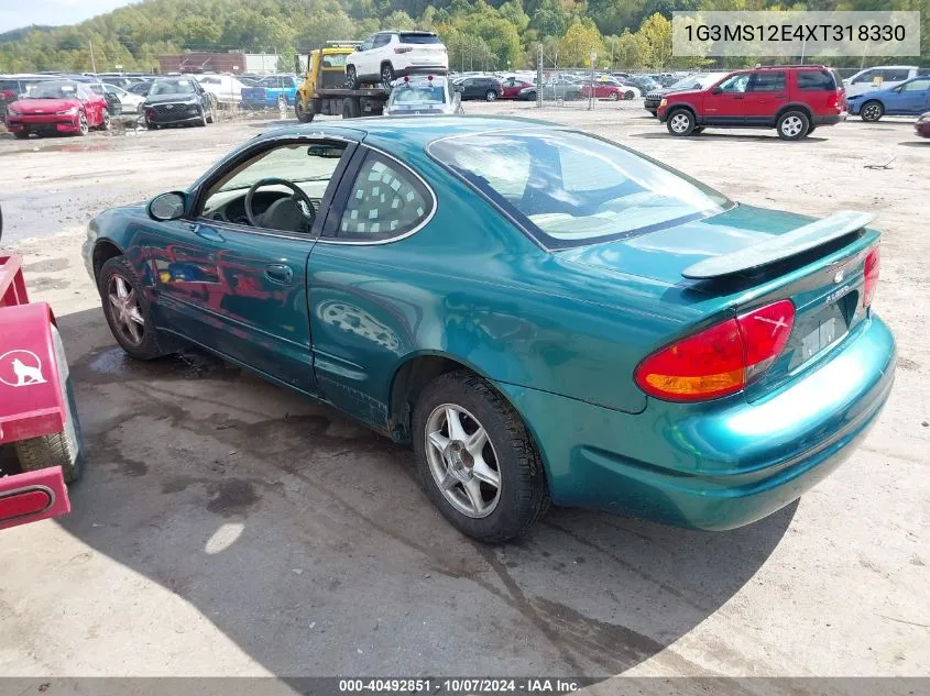 1999 Oldsmobile Alero VIN: 1G3MS12E4XT318330 Lot: 40492851