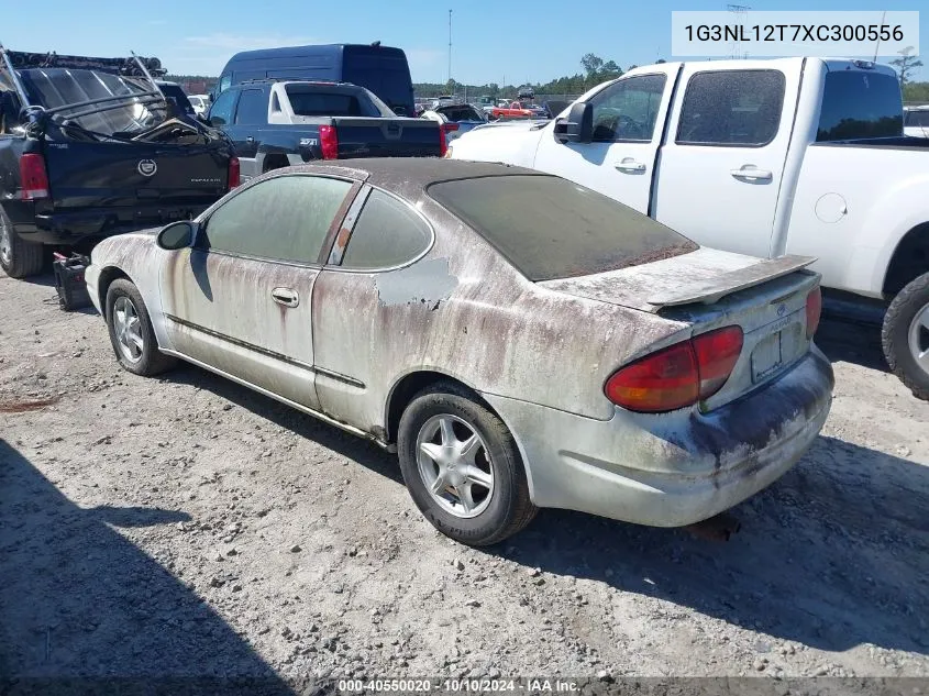 1999 Oldsmobile Alero Gl VIN: 1G3NL12T7XC300556 Lot: 40550020