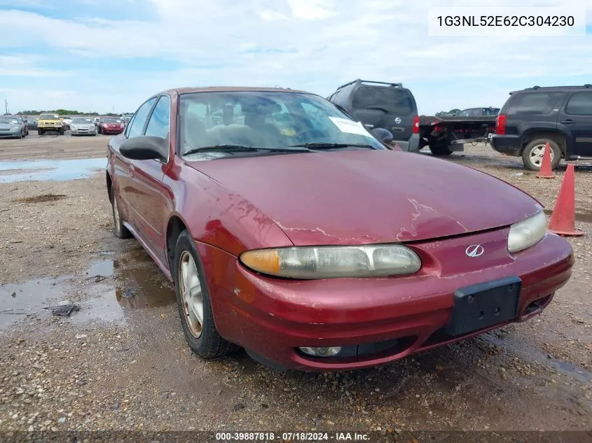 2002 Oldsmobile Alero Gl1 VIN: 1G3NL52E62C304230 Lot: 39887818