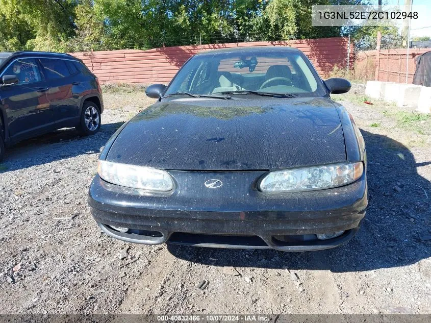 2002 Oldsmobile Alero Gl1 VIN: 1G3NL52E72C102948 Lot: 40532466