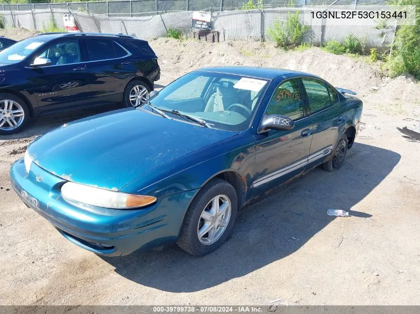 2003 Oldsmobile Alero Gl1 VIN: 1G3NL52F53C153441 Lot: 39799738