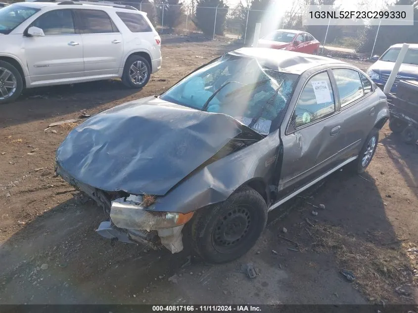 1G3NL52F23C299330 2003 Oldsmobile Alero Gl1