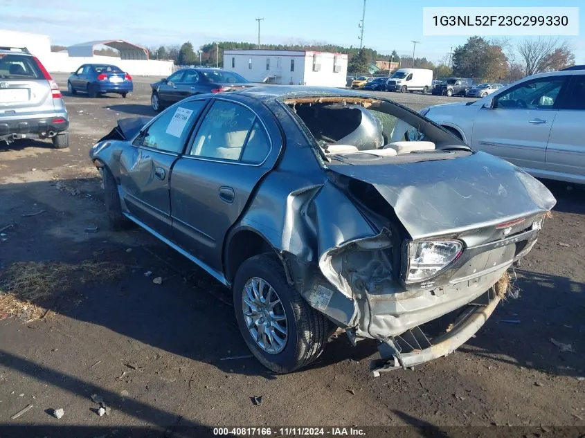 1G3NL52F23C299330 2003 Oldsmobile Alero Gl1