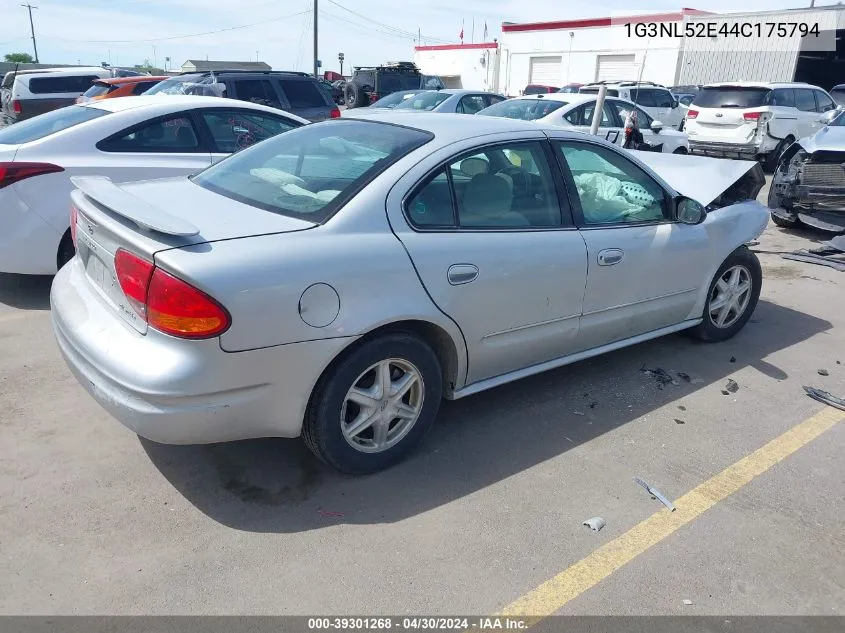 1G3NL52E44C175794 2004 Oldsmobile Alero Gl1