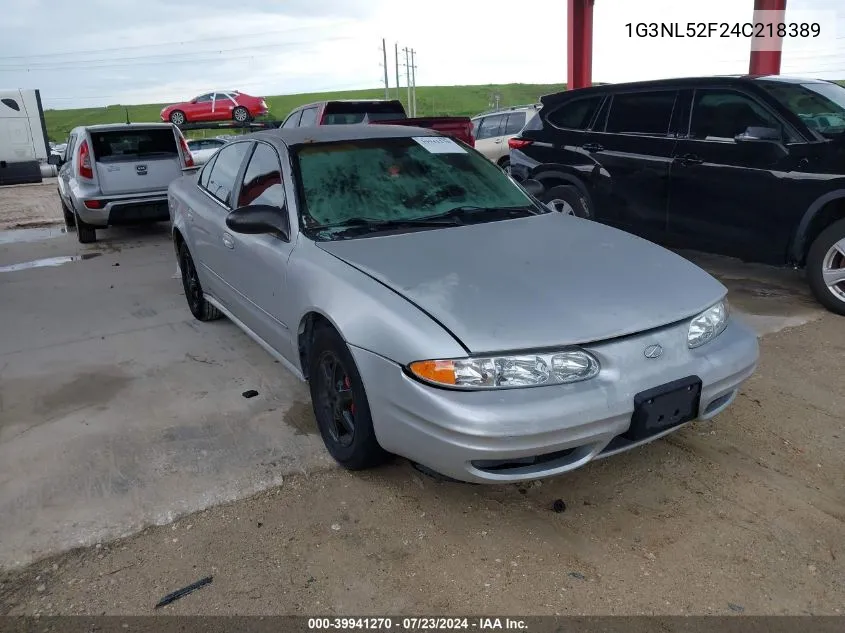 2004 Oldsmobile Alero Gl1 VIN: 1G3NL52F24C218389 Lot: 39941270