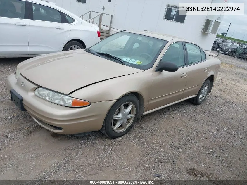 1G3NL52E14C222974 2004 Oldsmobile Alero Gl2