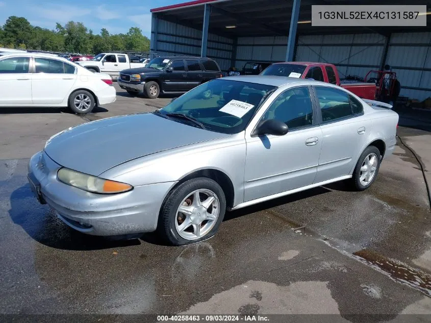 2004 Oldsmobile Alero Gl2 VIN: 1G3NL52EX4C131587 Lot: 40258463