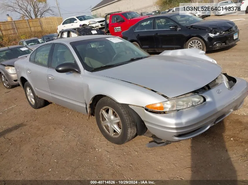 2004 Oldsmobile Alero Gl1 VIN: 1G3NL52E64C198378 Lot: 40714526