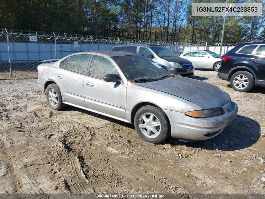 2004 Oldsmobile Alero Gl1 VIN: 1G3NL52FX4C233853 Lot: 40740970