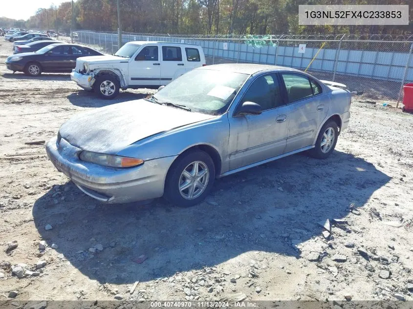 2004 Oldsmobile Alero Gl1 VIN: 1G3NL52FX4C233853 Lot: 40740970