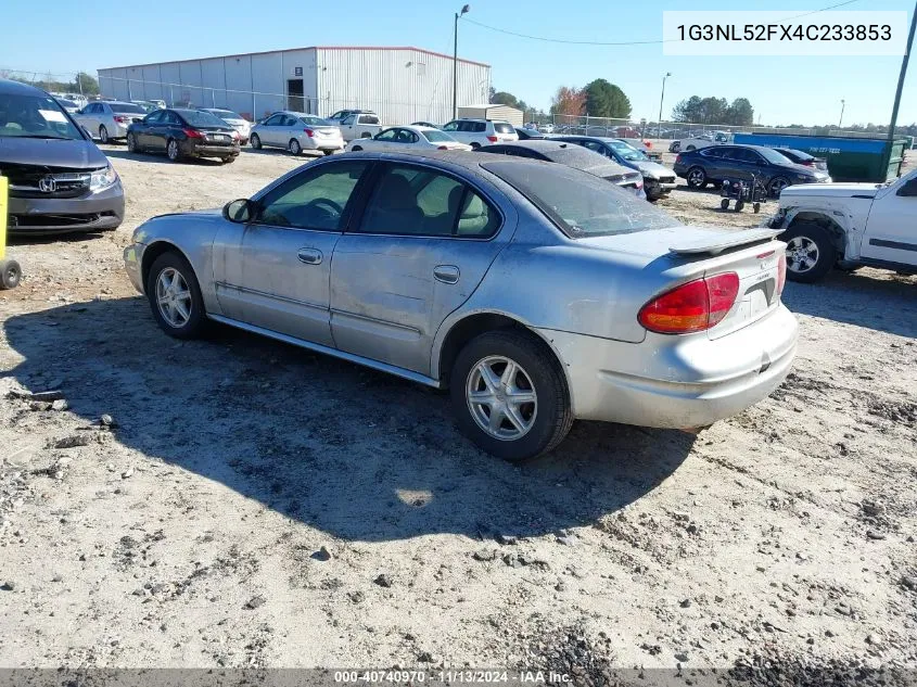 2004 Oldsmobile Alero Gl1 VIN: 1G3NL52FX4C233853 Lot: 40740970