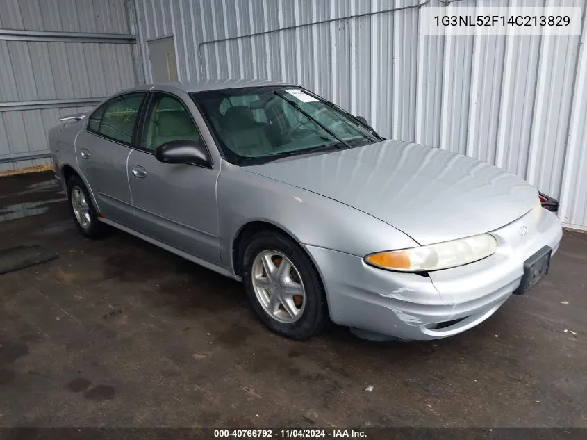 2004 Oldsmobile Alero Gl1 VIN: 1G3NL52F14C213829 Lot: 40766792