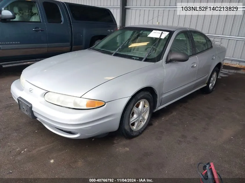 2004 Oldsmobile Alero Gl1 VIN: 1G3NL52F14C213829 Lot: 40766792