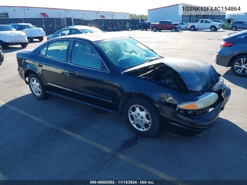 2004 Oldsmobile Alero Gx VIN: 1G3NK52FX4C154864 Lot: 40802552