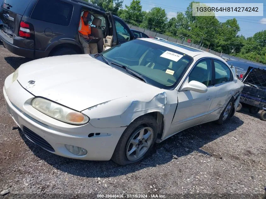 1G3GR64H814274242 2001 Oldsmobile Aurora 3.5