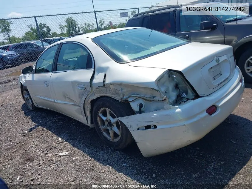 1G3GR64H814274242 2001 Oldsmobile Aurora 3.5