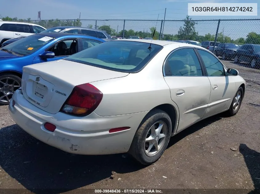 1G3GR64H814274242 2001 Oldsmobile Aurora 3.5