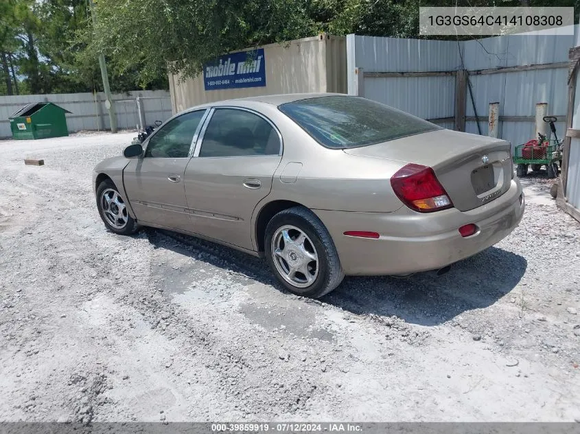 1G3GS64C414108308 2001 Oldsmobile Aurora 4.0