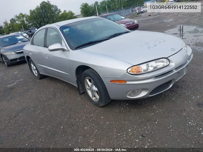 1G3GR64H914122552 2001 Oldsmobile Aurora 3.5