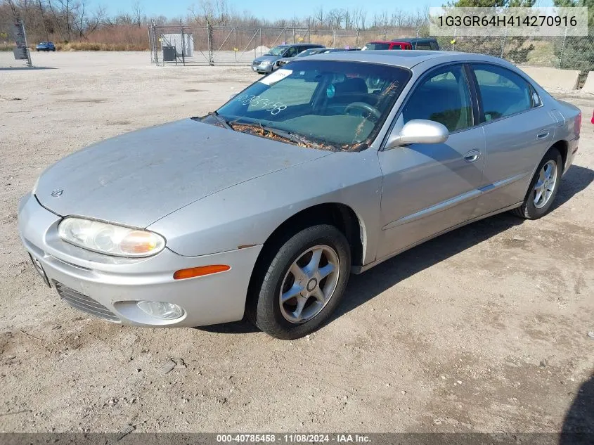 2001 Oldsmobile Aurora 3.5 VIN: 1G3GR64H414270916 Lot: 40785458