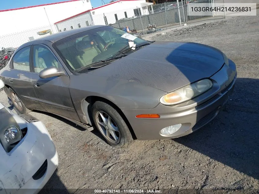 2001 Oldsmobile Aurora 3.5 VIN: 1G3GR64H214236831 Lot: 40792140